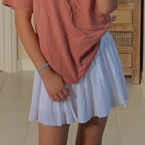 nike victory tennis skirt pleated white rare - Picture 4 of 4